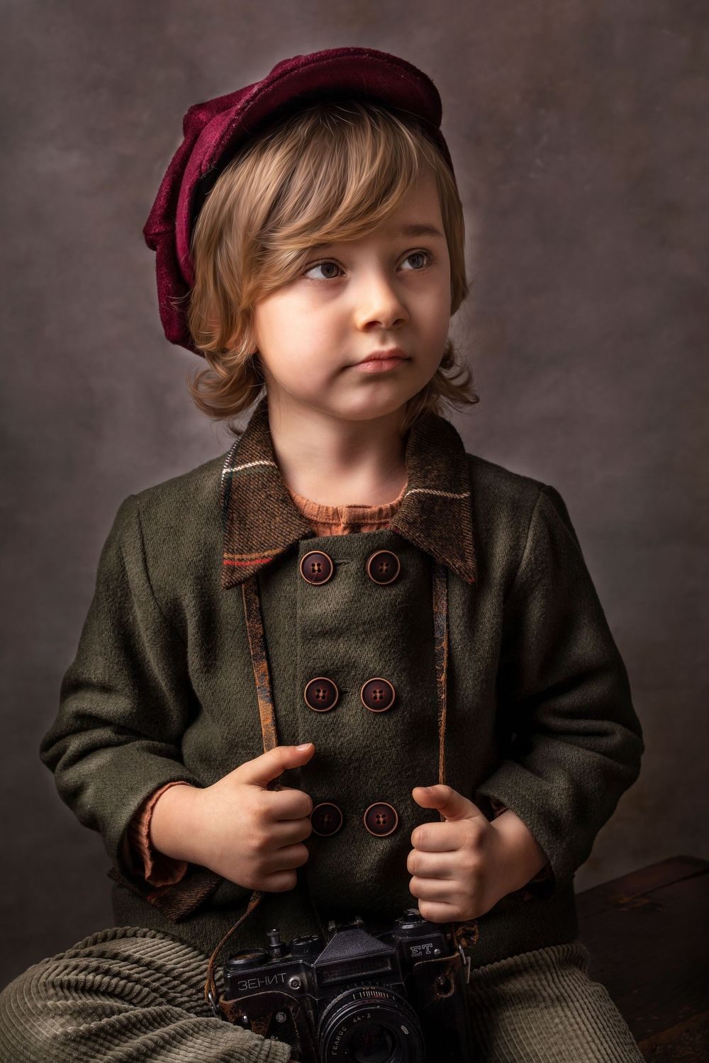 Fine art child portrait in Dubai — Natural Objektif #2